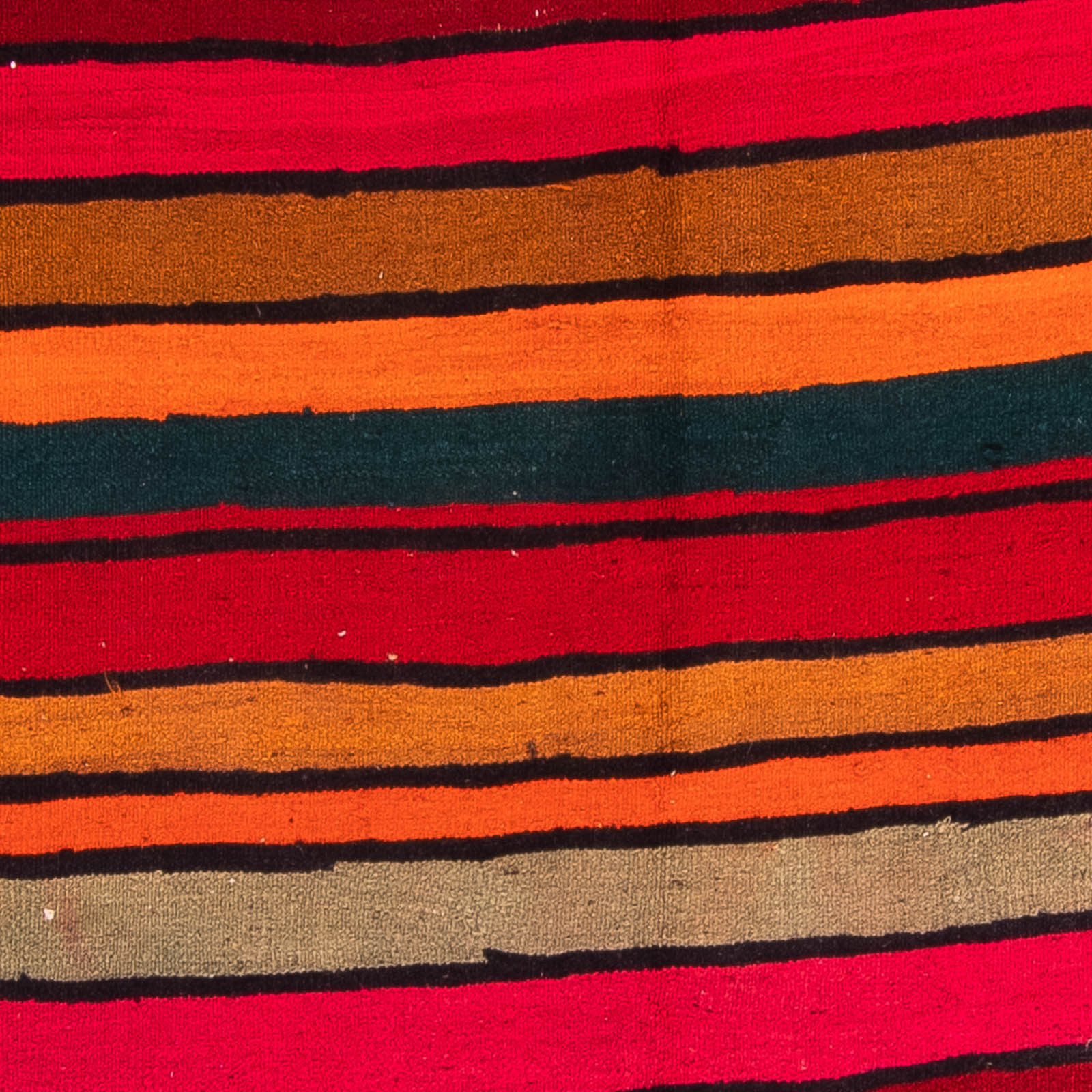 Tapis de couloir Tapis Kelim - Vieux - 350 x 150 cm - multicolore