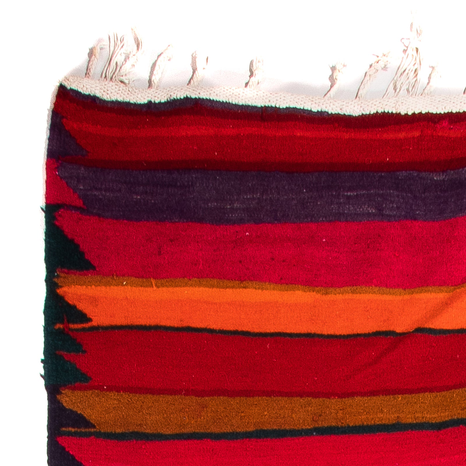 Tapis de couloir Tapis Kelim - Vieux - 350 x 150 cm - multicolore