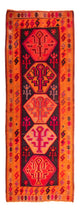 Kilim ancien Tapis 140x360cm