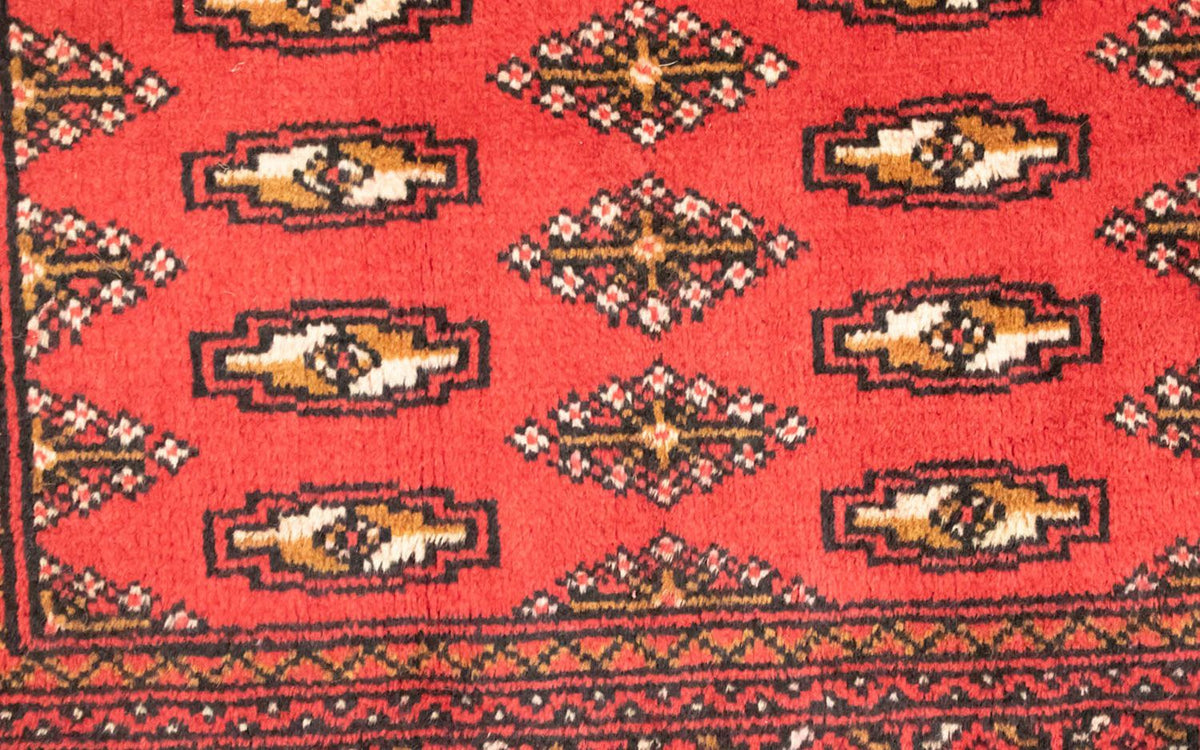 Tapis Turkaman - 130 x 60 cm - rouge