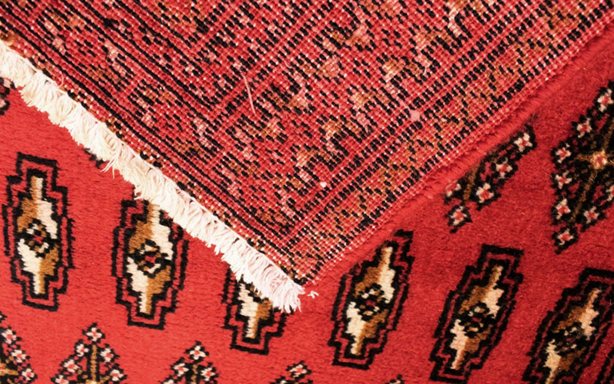 Tapis Turkaman - 130 x 60 cm - rouge