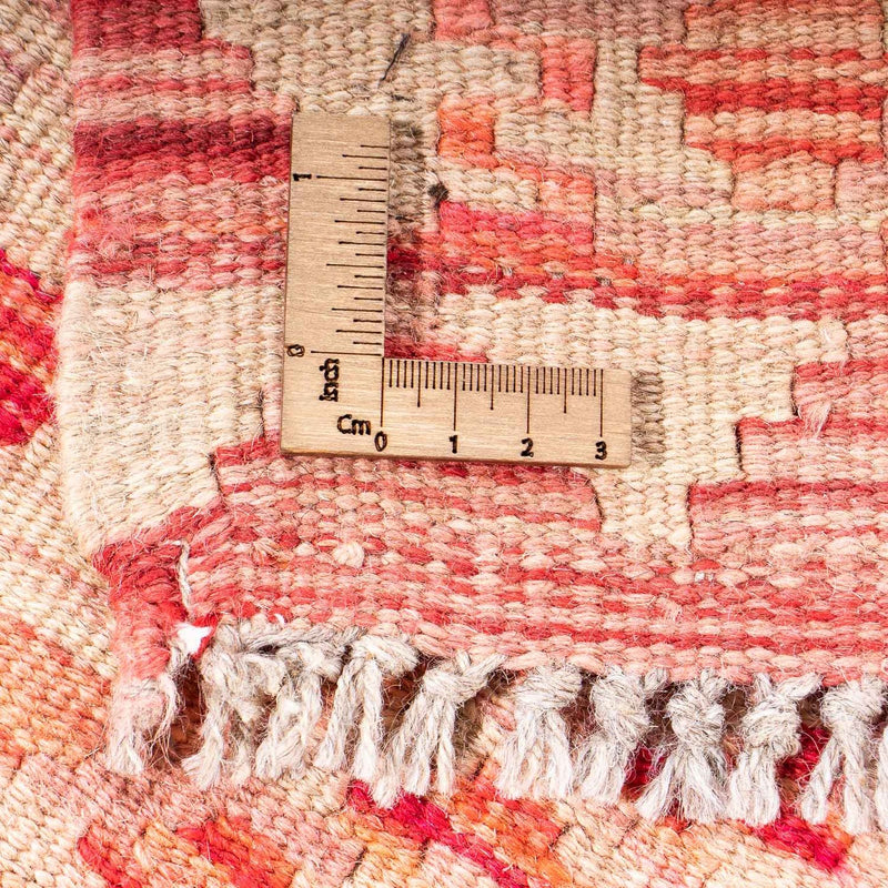 Tapis Kelim - Splash - 185 x 101 cm - rouge clair