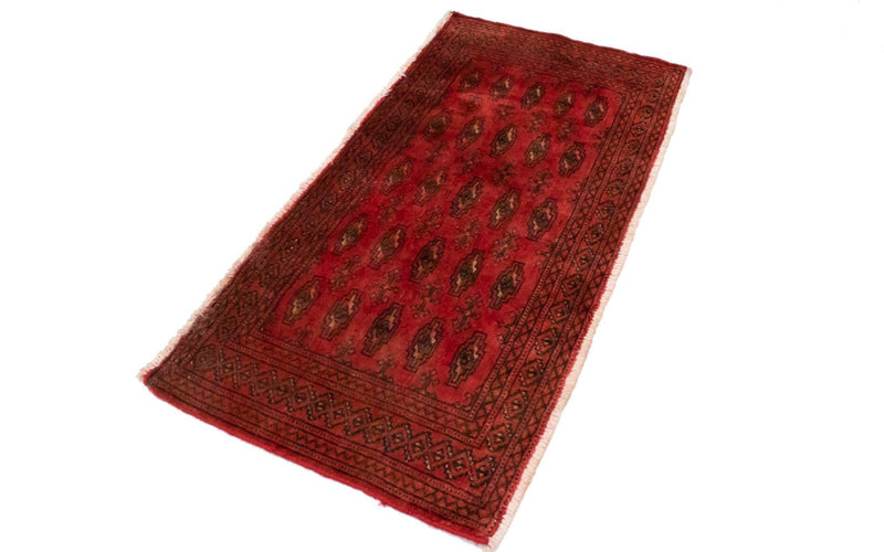 Tapis Turkaman - 130 x 60 cm - rouge