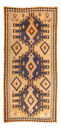 Tapis Kelim - Vieux - 265 x 140 cm - multicolore