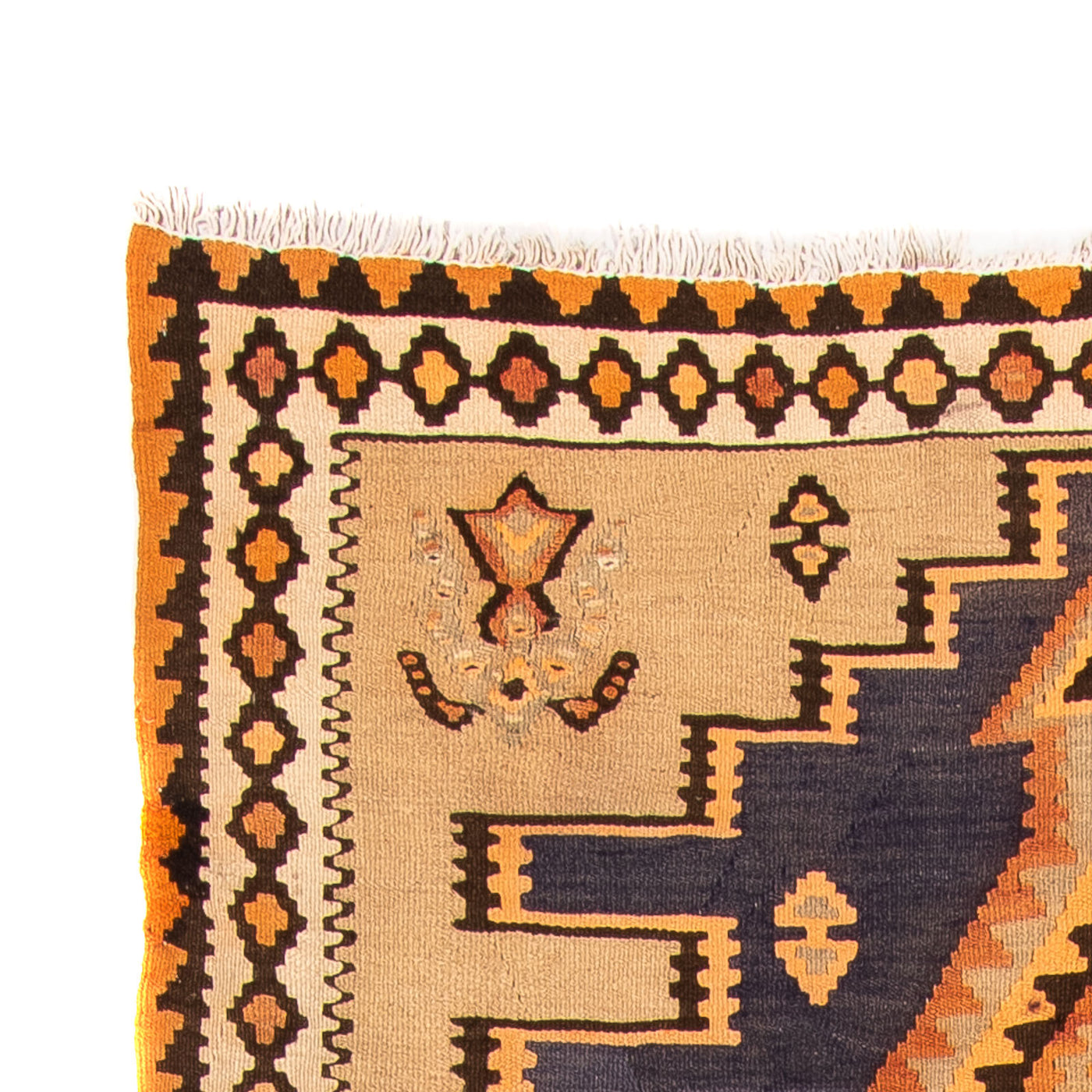 Kilim ancien Tapis 265x140cm