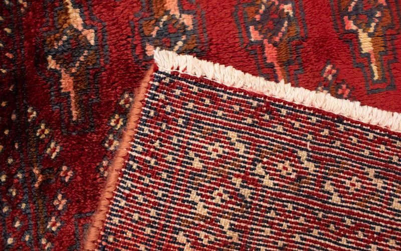 Tapis Turkaman - 130 x 60 cm - rouge