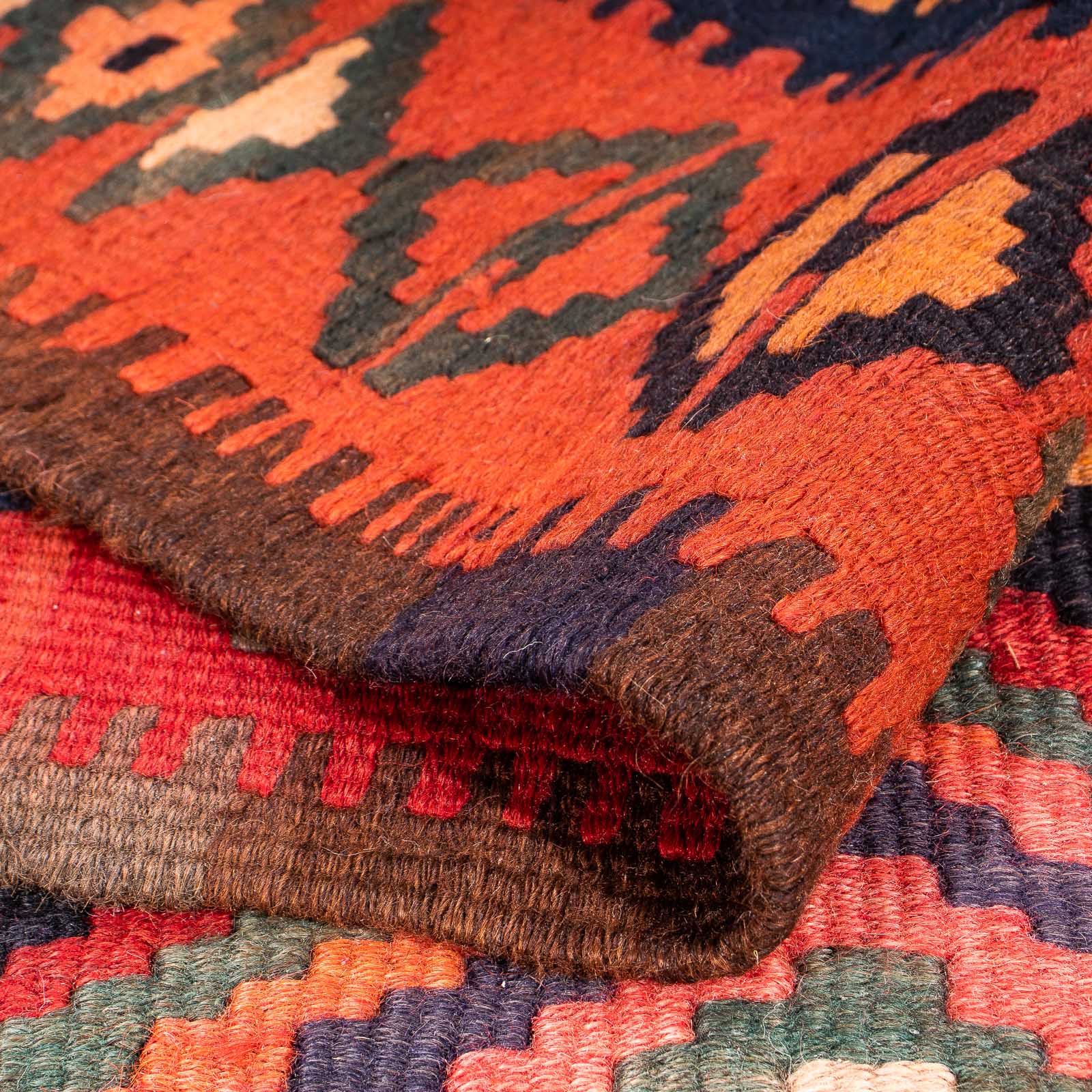 Tapis Kelim - Vieux - 270 x 140 cm - multicolore