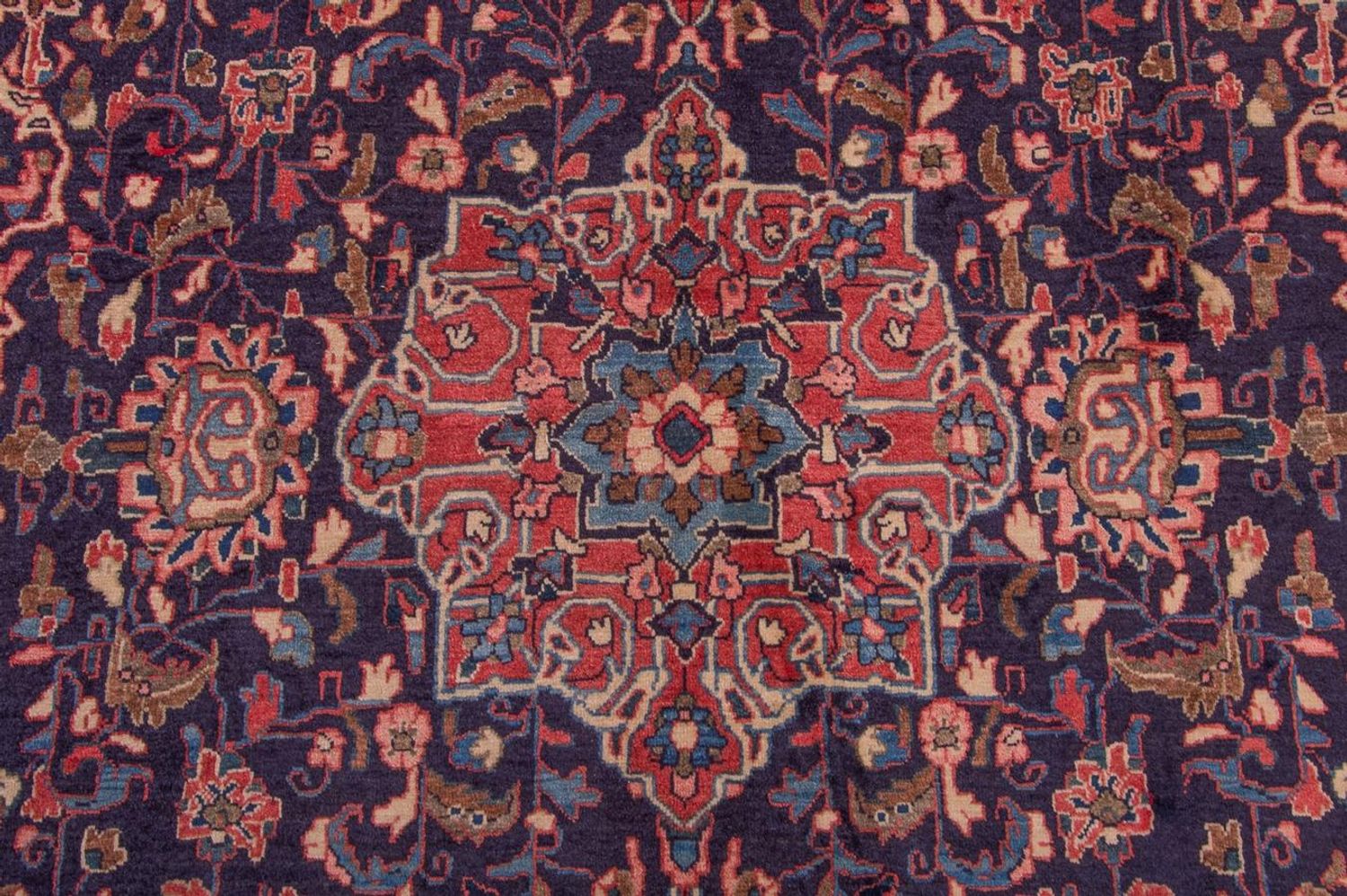 Tapis persan - Classique - 308 x 193 cm - bleu