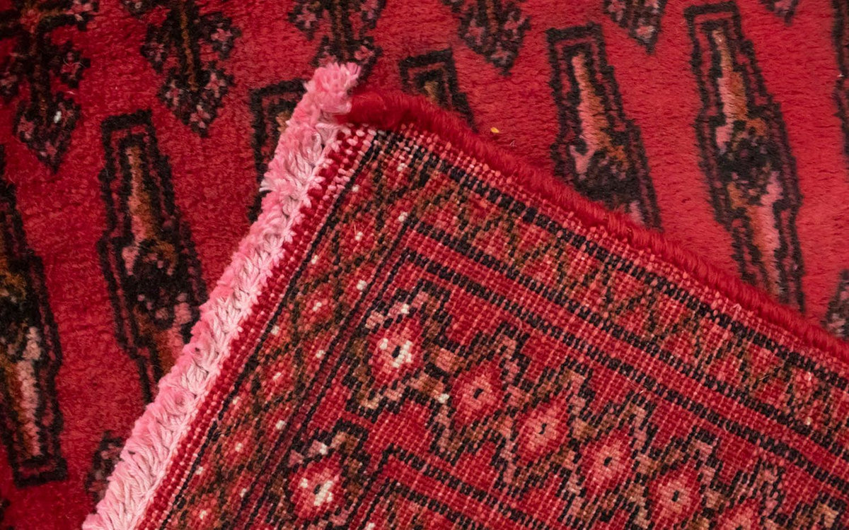 Tapis Turkaman - 130 x 60 cm - rouge