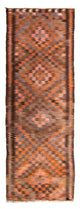 Kilim ancien Tapis 140x380cm