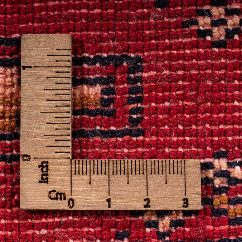 Tapis Turkaman - 130 x 60 cm - rouge foncé