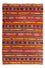 Tapis Kelim - Vieux - 210 x 150 cm - multicolore
