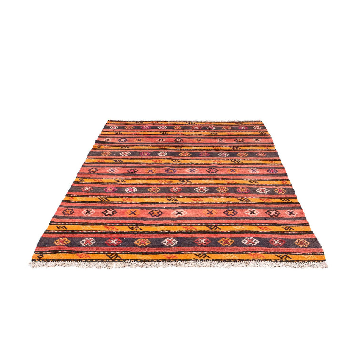 Tapis Kelim - Vieux - 210 x 150 cm - multicolore