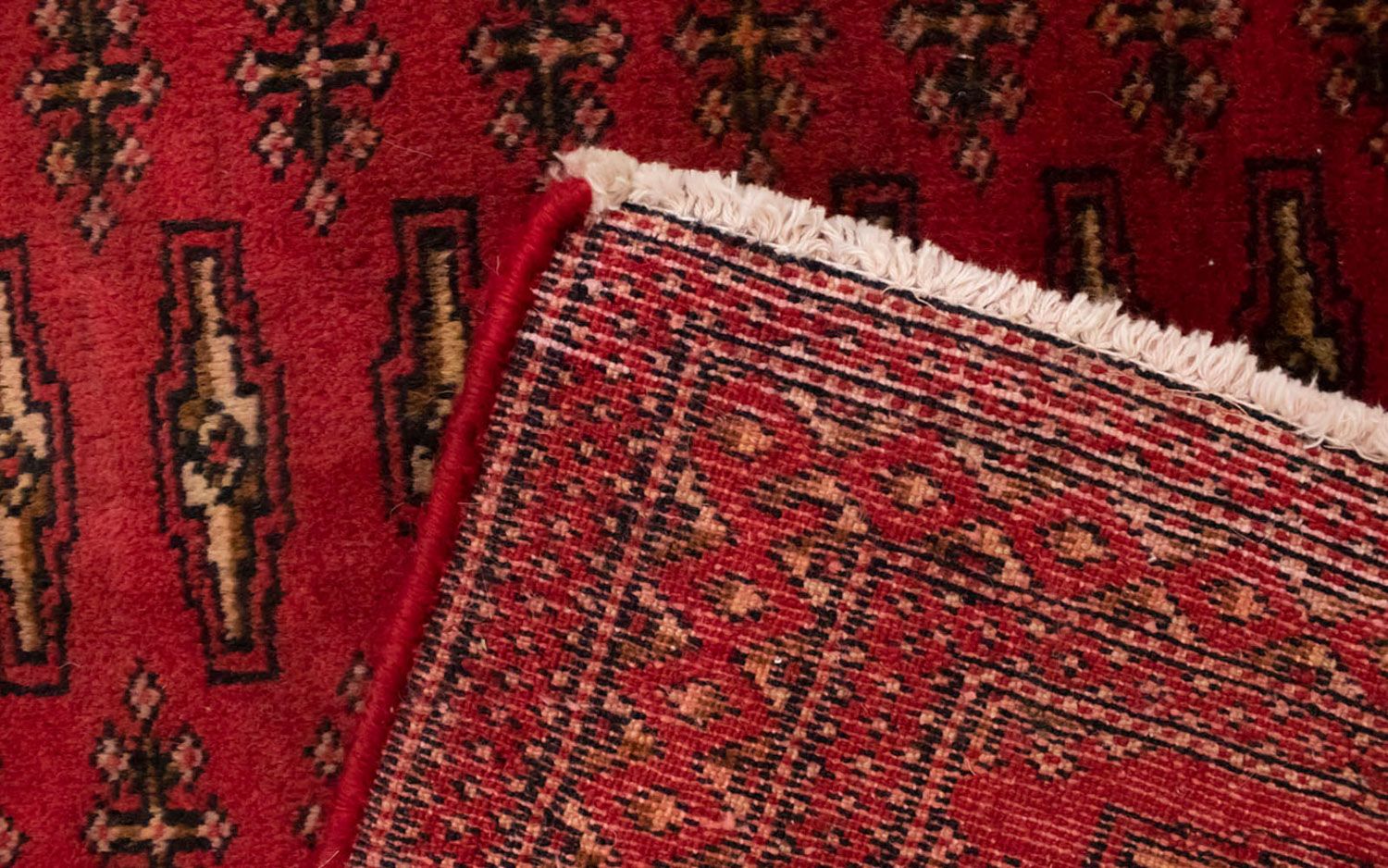 Tapis Turkaman - 130 x 60 cm - rouge