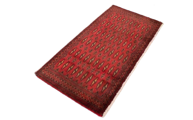Tapis Turkaman - 130 x 60 cm - rouge