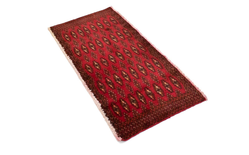 Tapis Turkaman - 130 x 60 cm - rouge