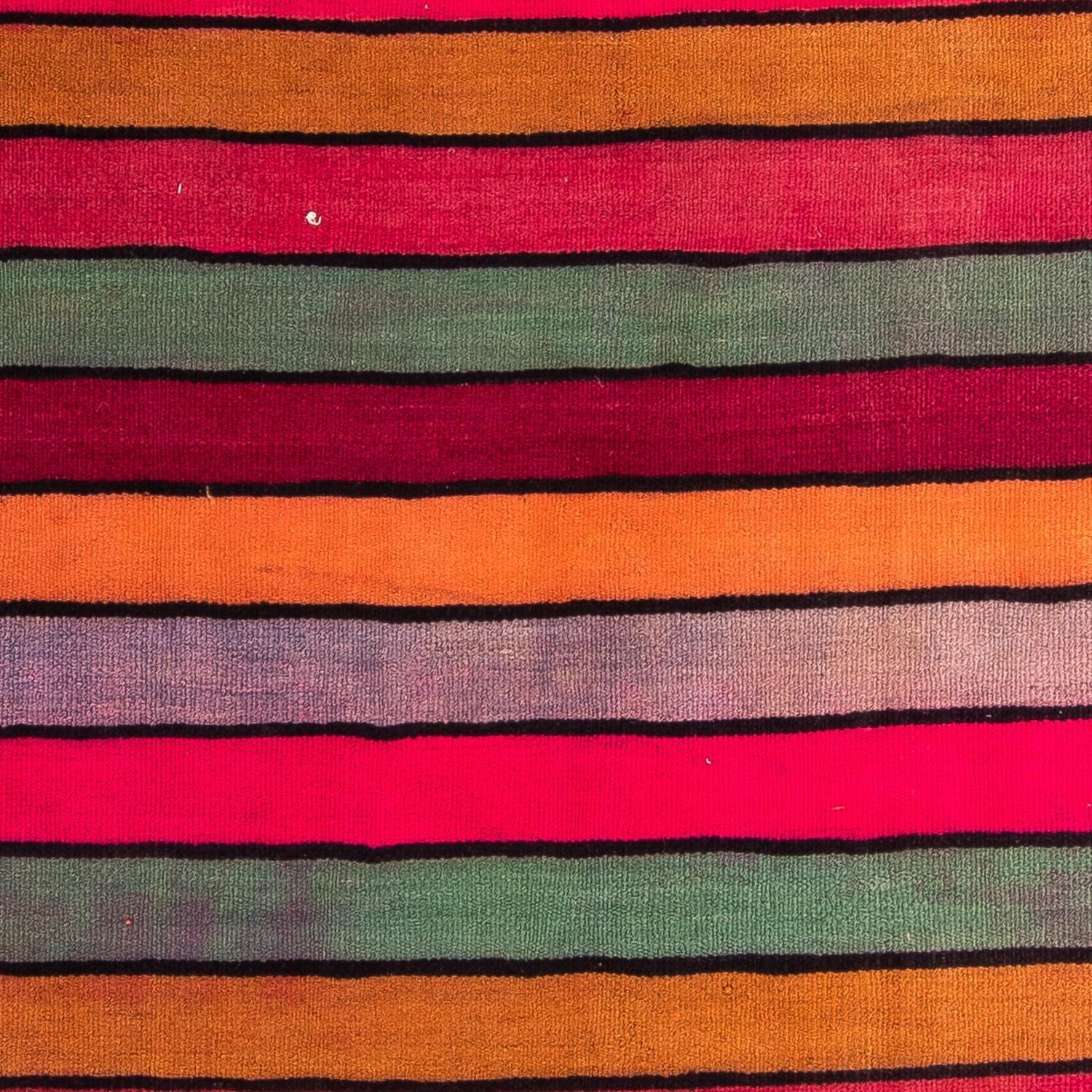 Tapis de couloir Tapis Kelim - Vieux - 330 x 150 cm - multicolore