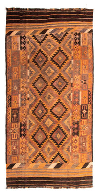 Tapis de couloir Tapis Kelim - Vieux - 330 x 190 cm - multicolore