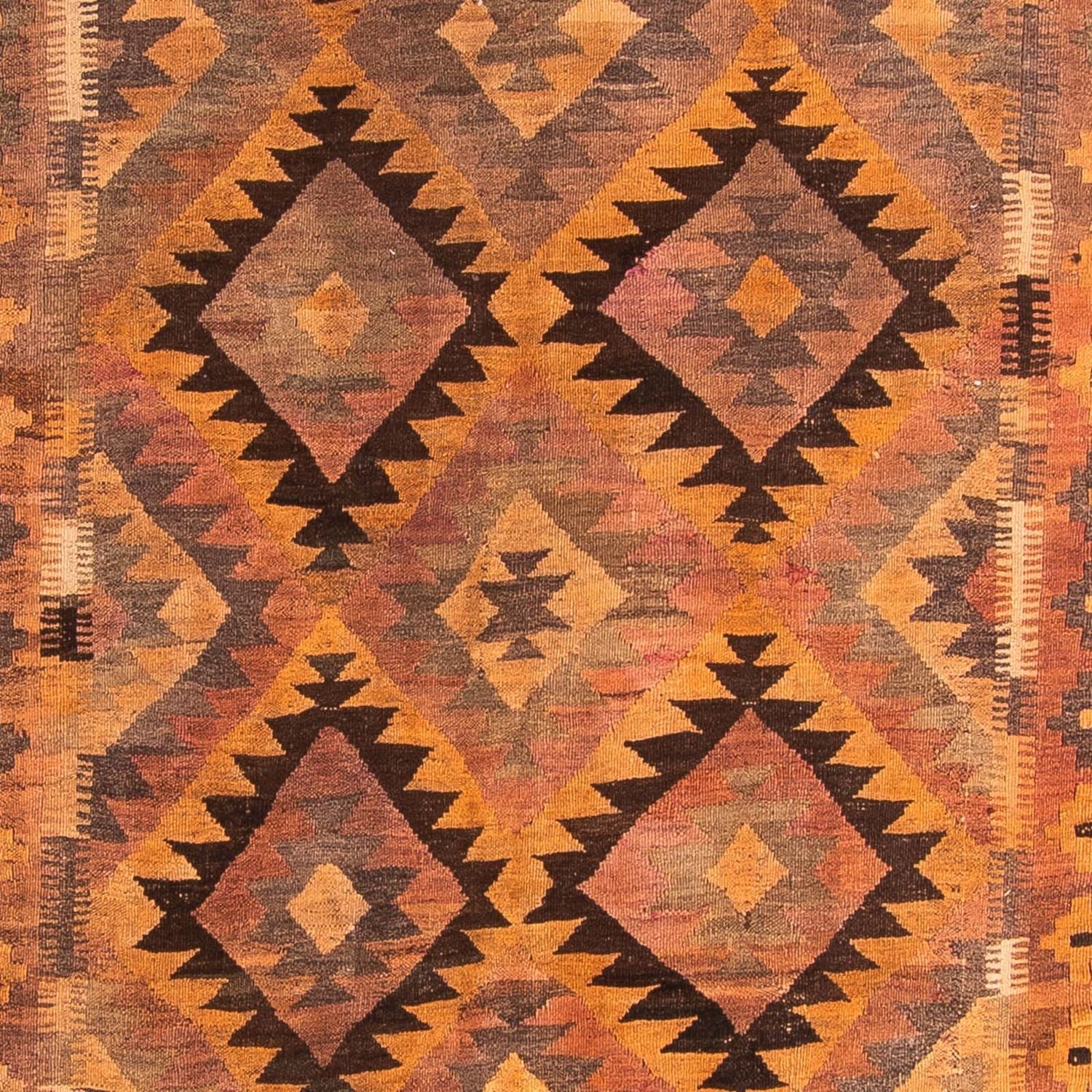 Tapis de couloir Tapis Kelim - Vieux - 330 x 190 cm - multicolore