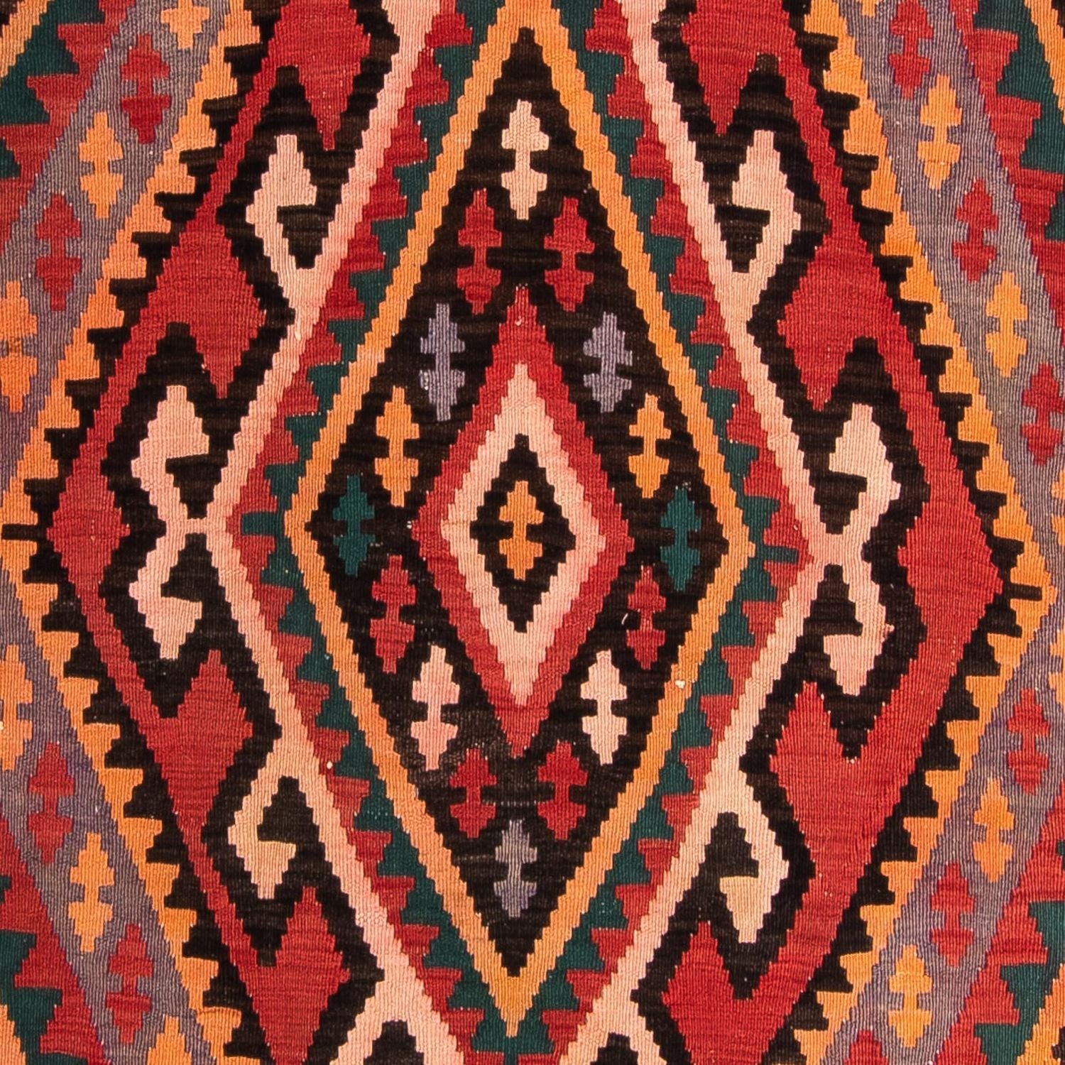 Tapis Kelim - Vieux - 307 x 188 cm - multicolore