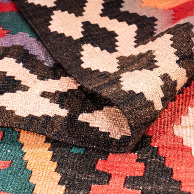 Tapis Kelim - Vieux - 307 x 188 cm - multicolore