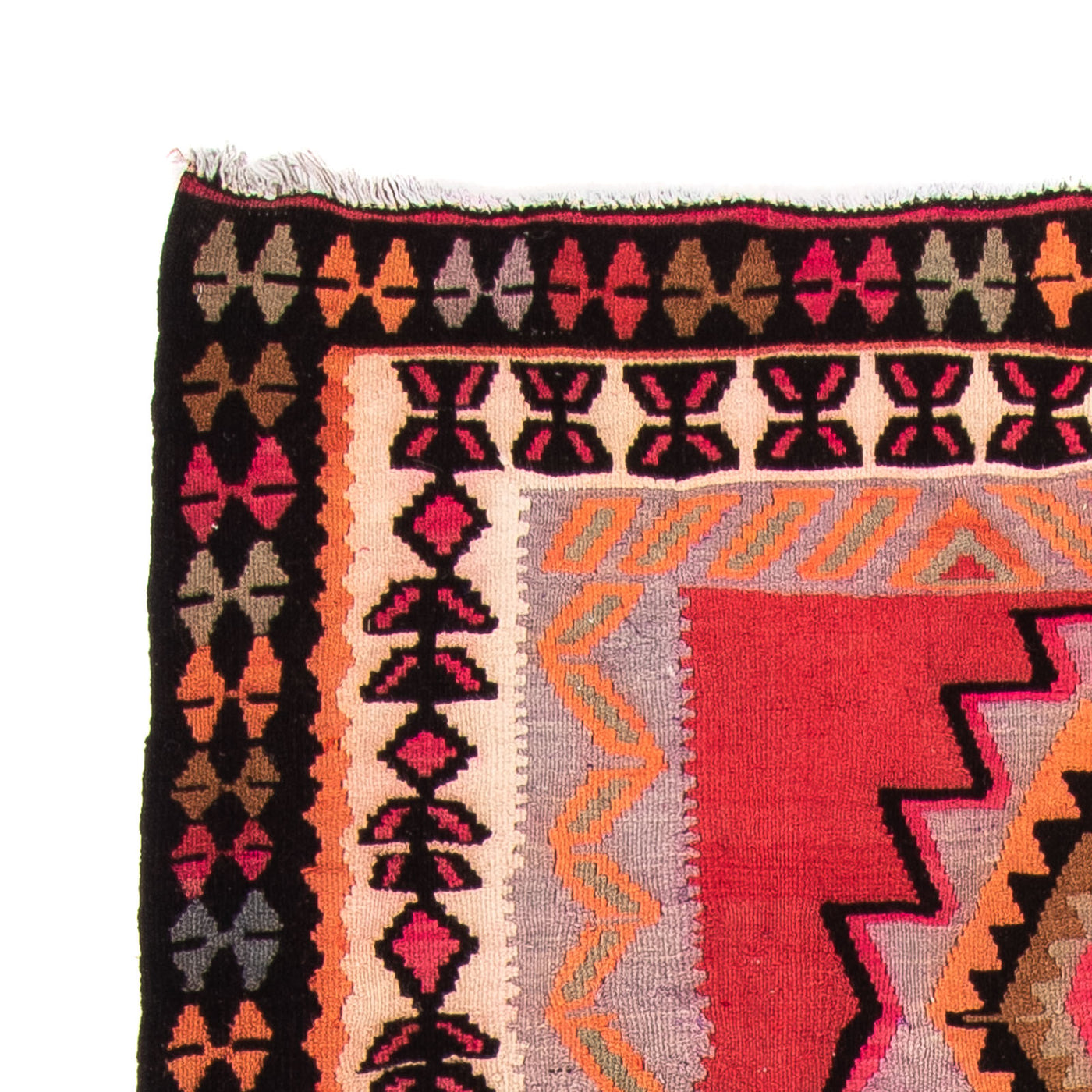 Kilim ancien Tapis 280x142cm