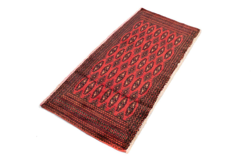Tapis Turkaman - 130 x 60 cm - rouge