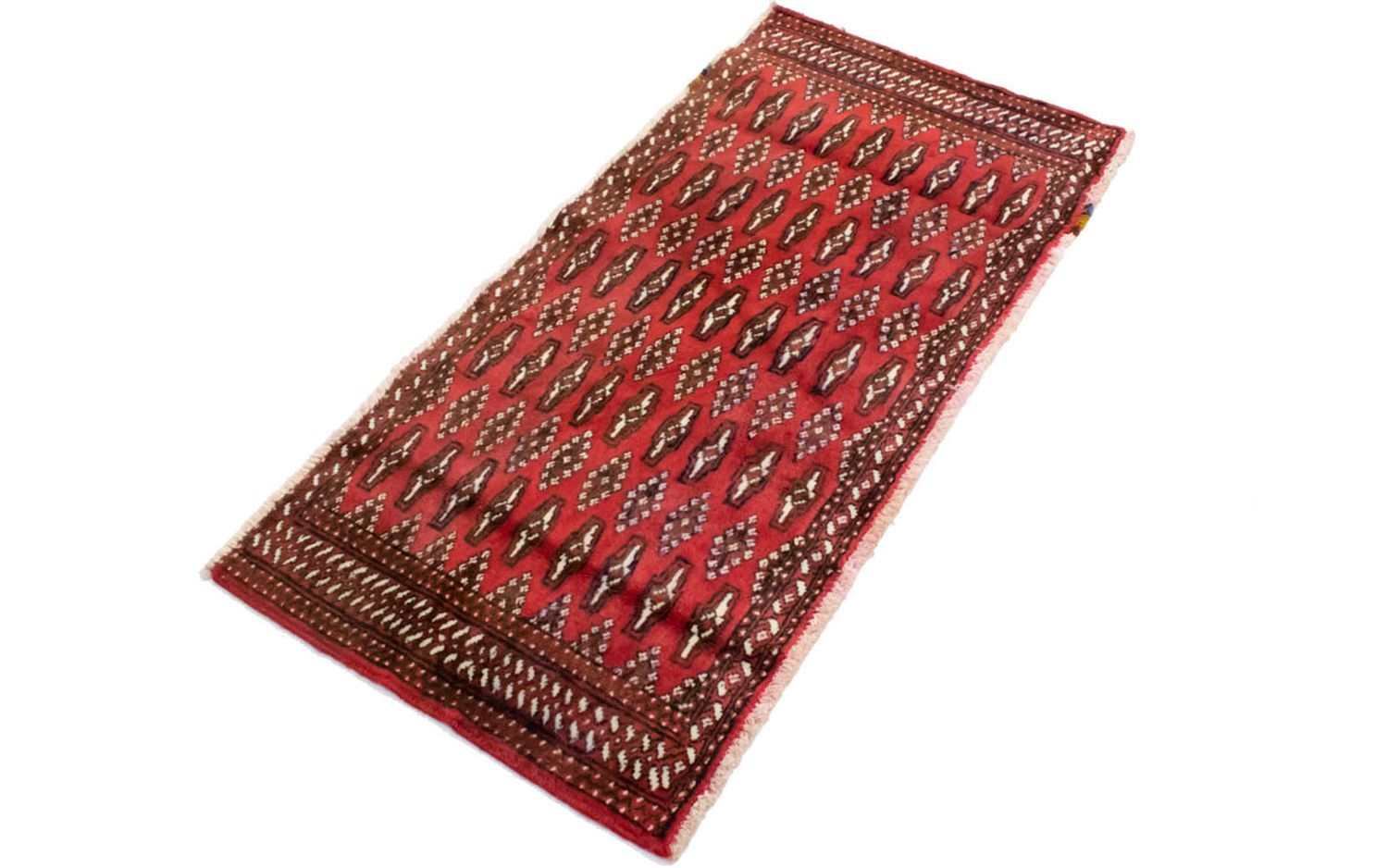 Tapis Turkaman - 130 x 60 cm - rouge