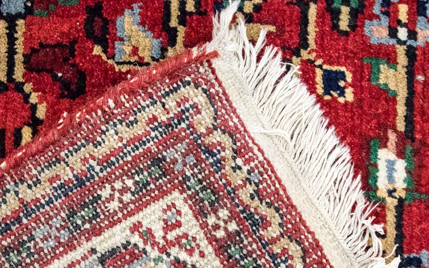 Tapis oriental - 160 x 90 cm - rouge