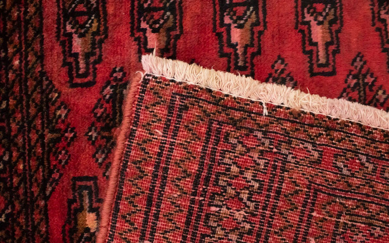 Tapis Turkaman - 130 x 60 cm - rouge