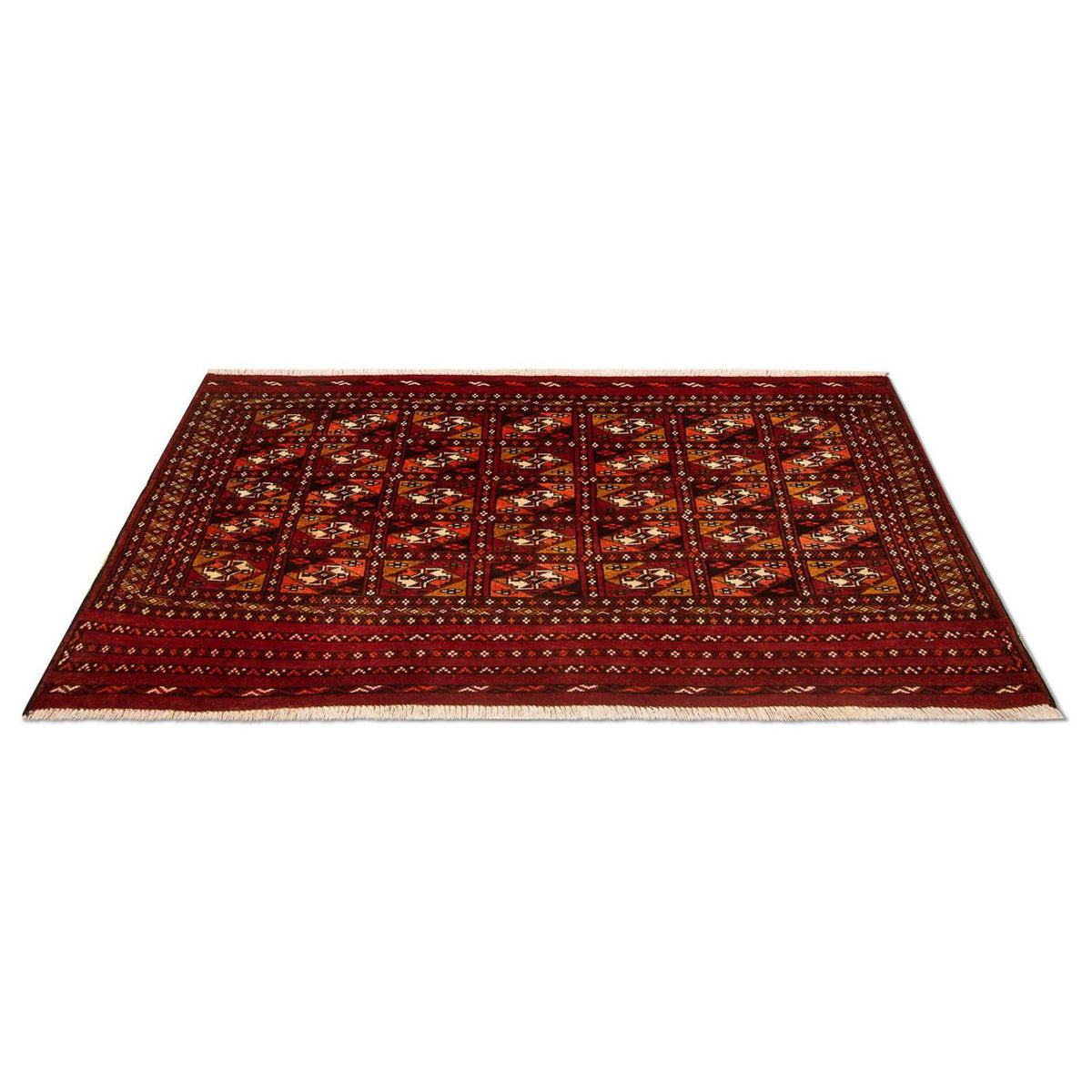 Tapis Turkaman - 115 x 67 cm - rouge
