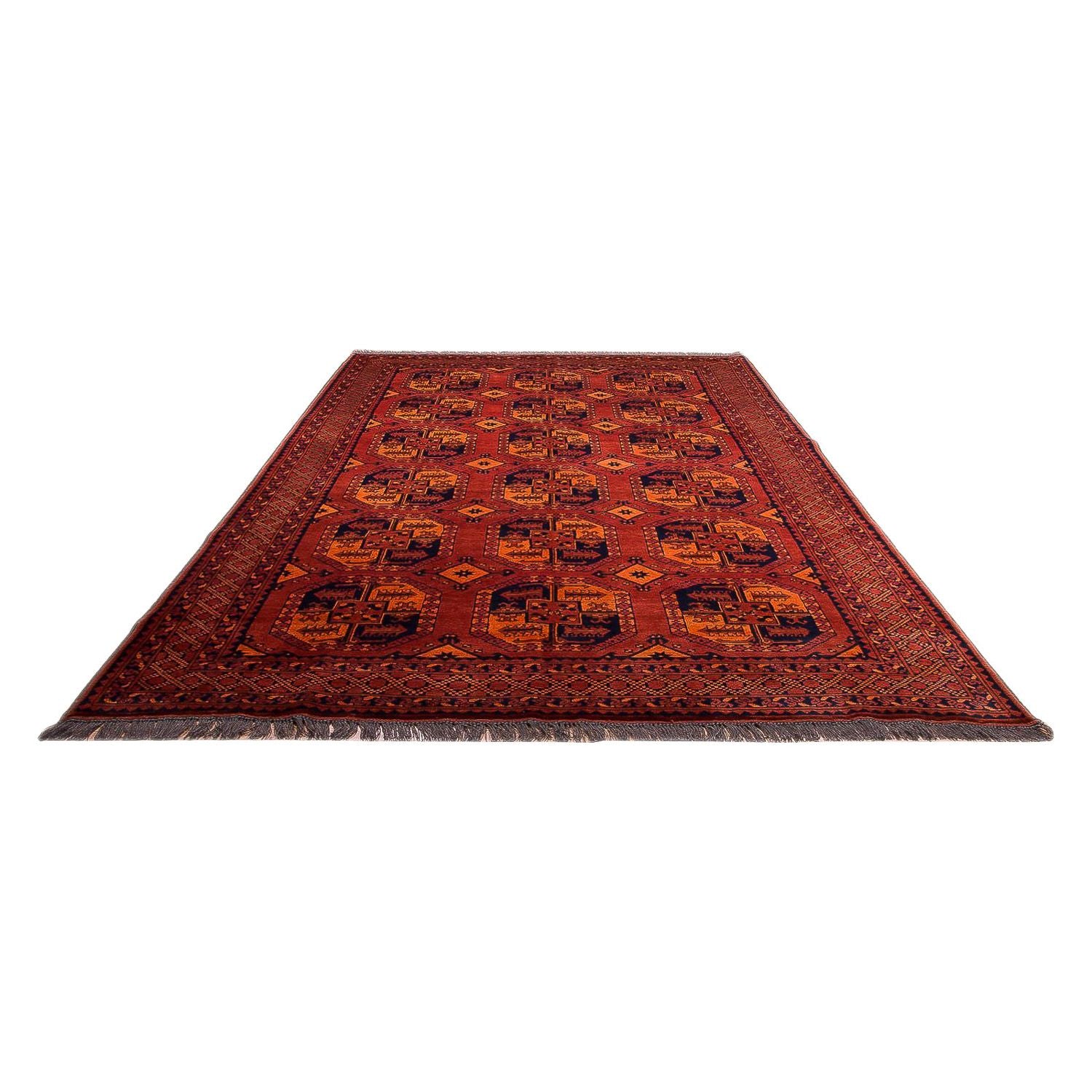 Tapis afghan - Kunduz - 300 x 199 cm - rouge