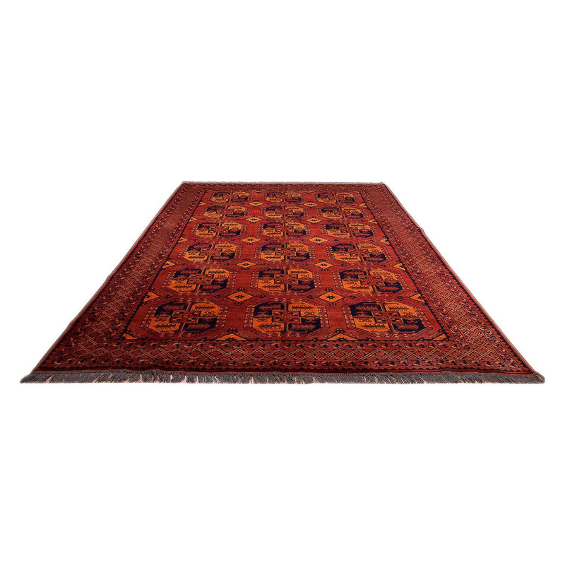 Tapis afghan - Kunduz - 300 x 199 cm - rouge
