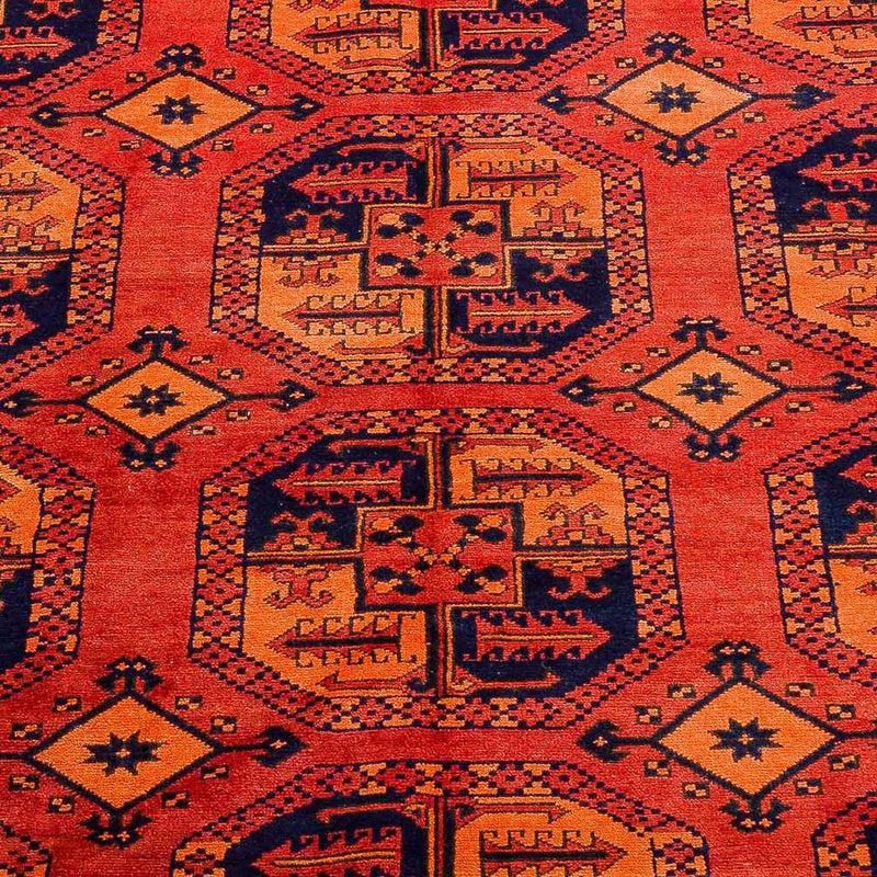 Tapis afghan - Kunduz - 300 x 199 cm - rouge