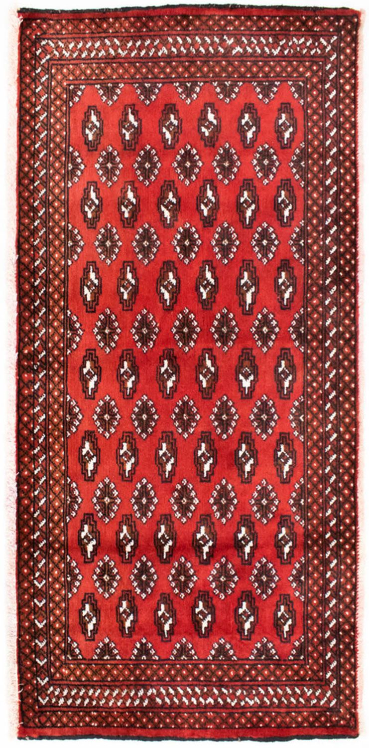 Tapis Turkaman - 130 x 60 cm - rouge