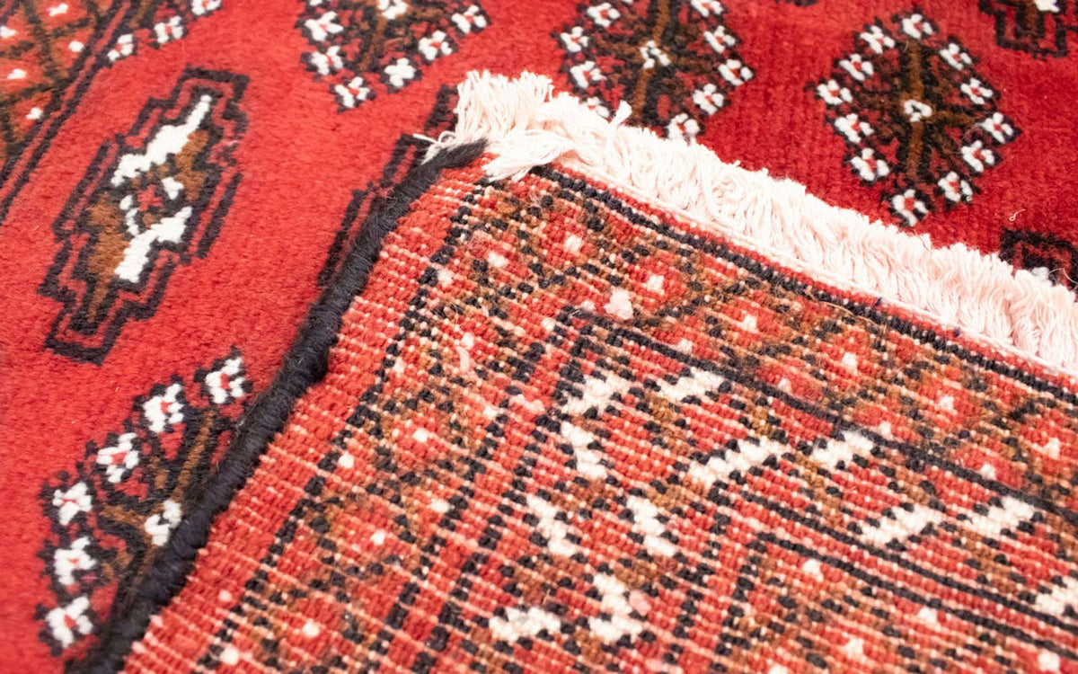 Tapis Turkaman - 130 x 60 cm - rouge