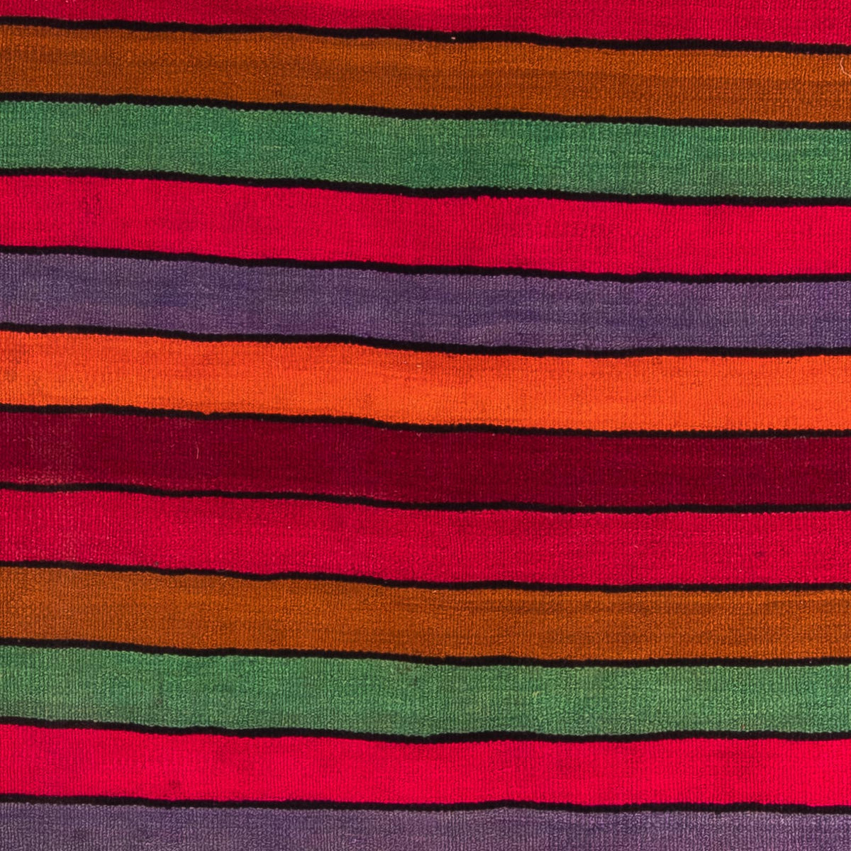 Tapis de couloir Tapis Kelim - Vieux - 350 x 185 cm - multicolore