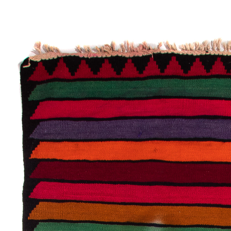 Tapis de couloir Tapis Kelim - Vieux - 350 x 185 cm - multicolore
