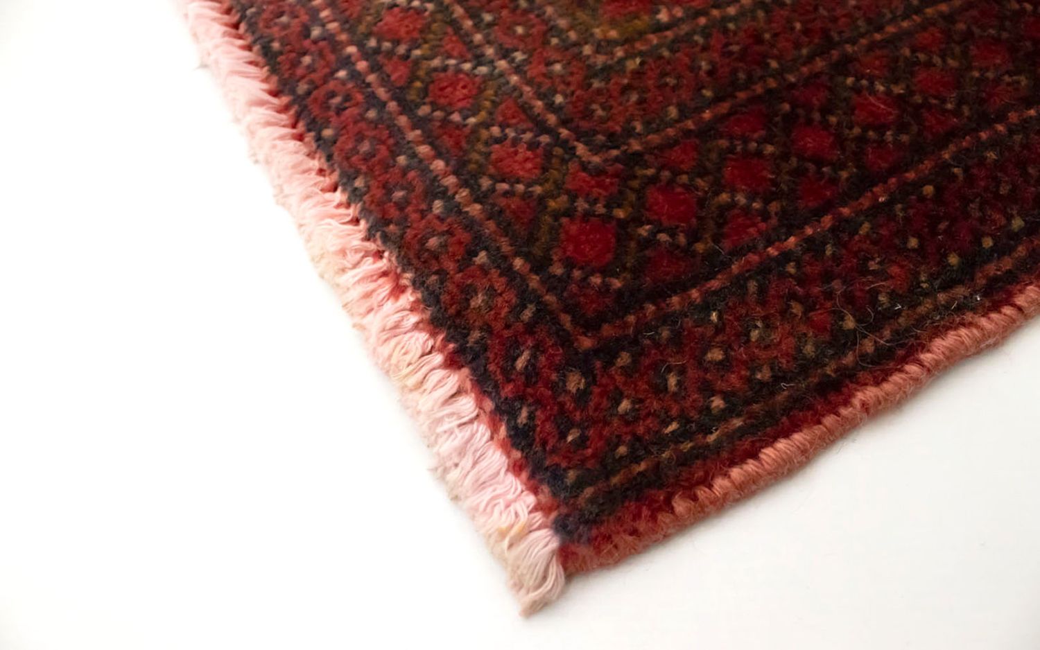 Tapis Turkaman - 130 x 60 cm - rouge