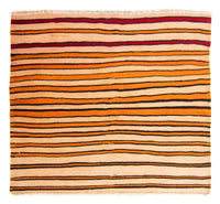 Tapis Kelim - Vieux - 145 x 130 cm - multicolore