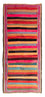 Tapis de couloir Tapis Kelim - Vieux - 340 x 140 cm - multicolore