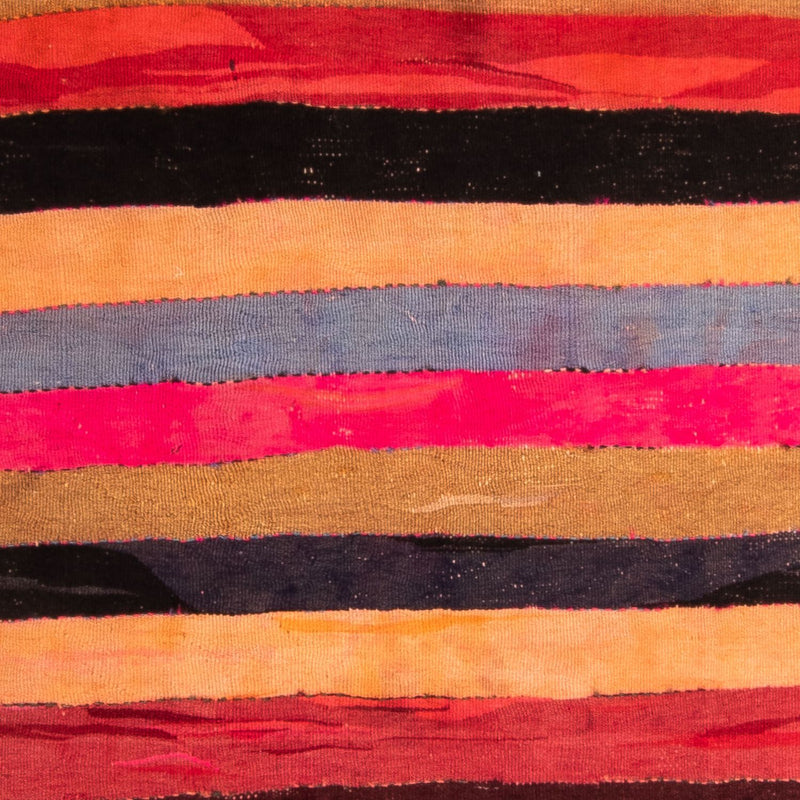 Tapis de couloir Tapis Kelim - Vieux - 340 x 140 cm - multicolore
