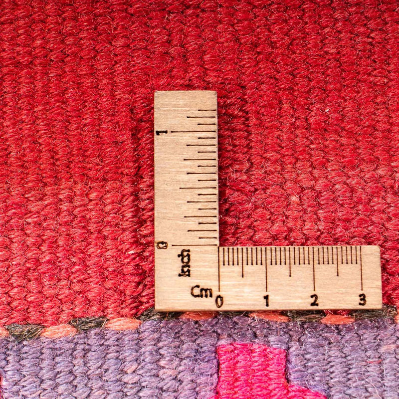 Tapis de couloir Tapis Kelim - Vieux - 340 x 140 cm - multicolore
