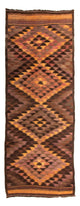 Kilim ancien Tapis 145x380cm
