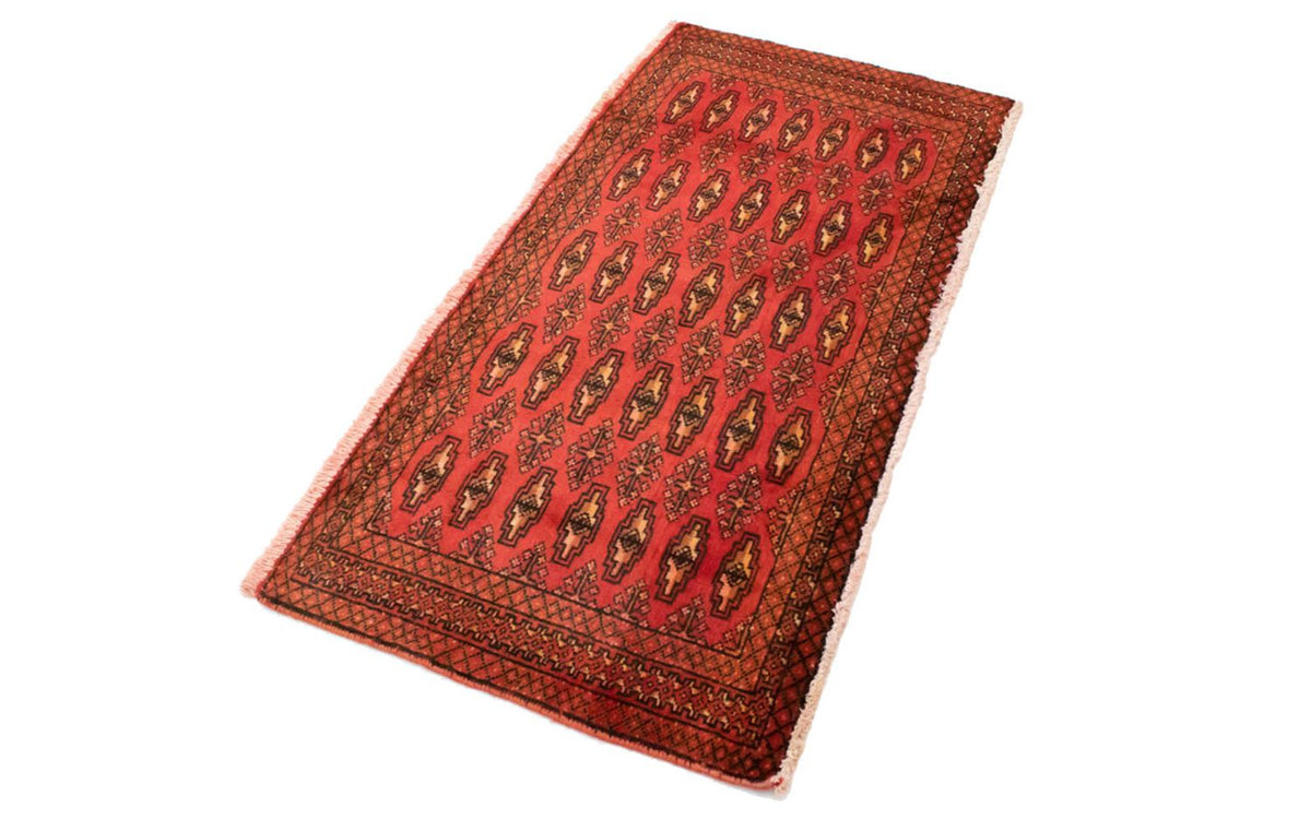 Tapis Turkaman - 130 x 60 cm - rouge