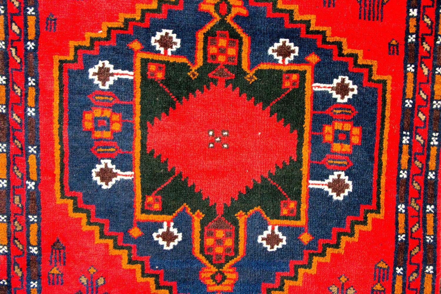 Tapis Belutsch - 141 x 92 cm - rouge
