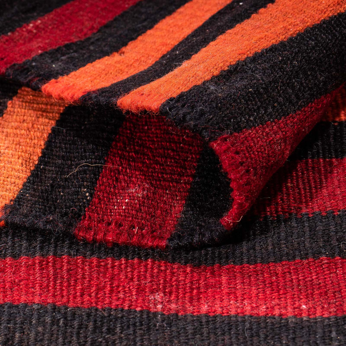 Tapis de couloir Tapis Kelim - Vieux - 225 x 100 cm - multicolore