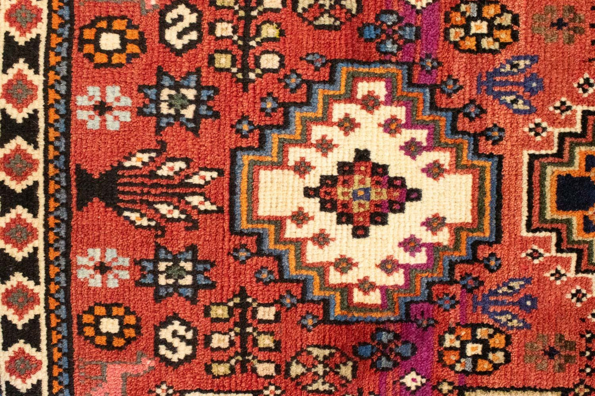 Tapis persan - Nomadic - 144 x 100 cm - rouge