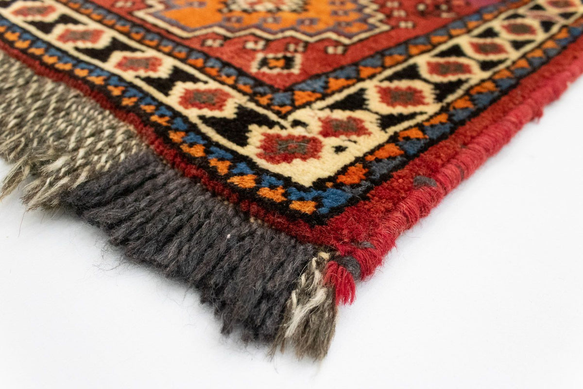Tapis persan - Nomadic - 144 x 100 cm - rouge