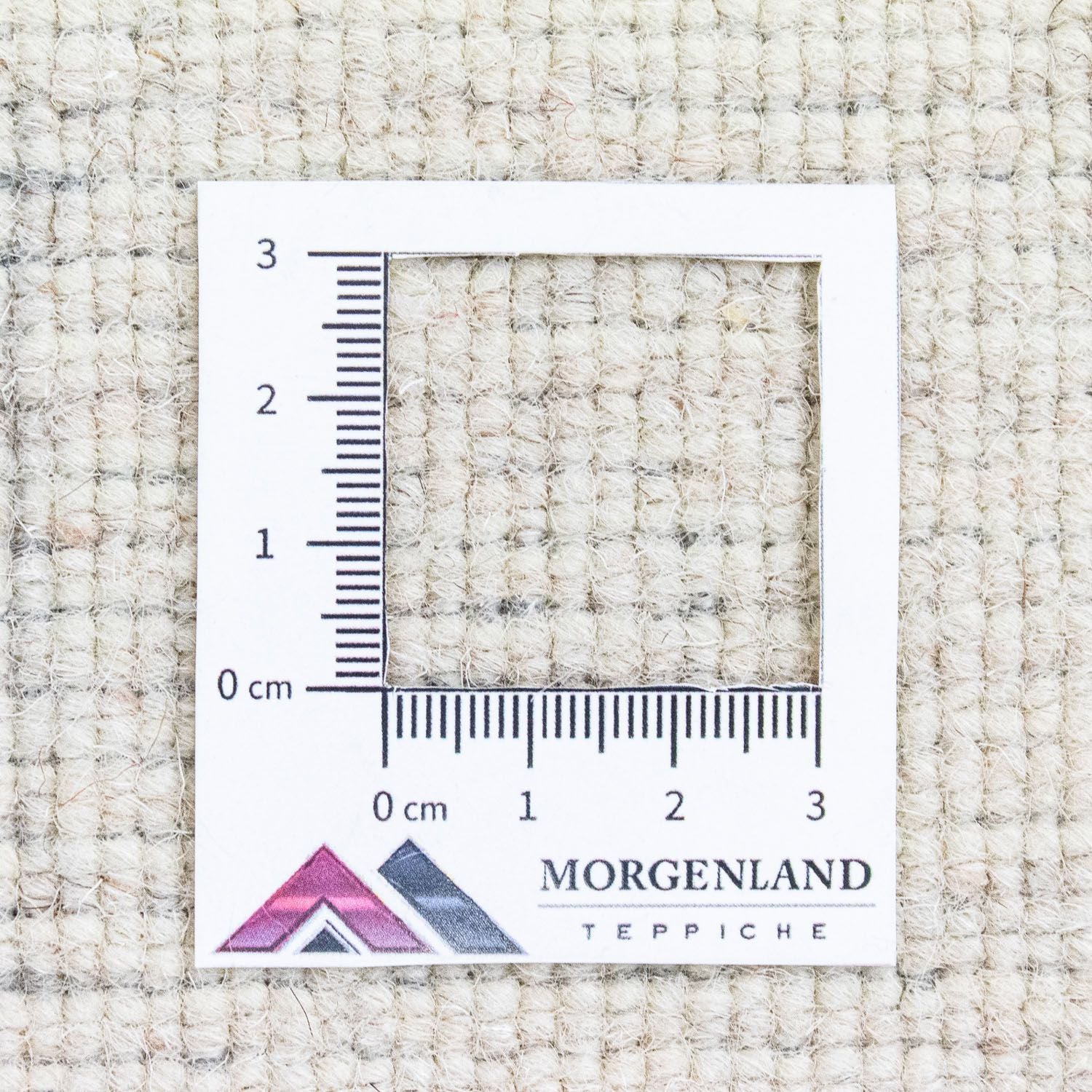 Tapis en laine - 197 x 144 cm - naturel